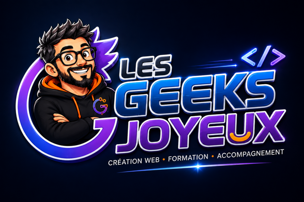 logo les geeks joyeux